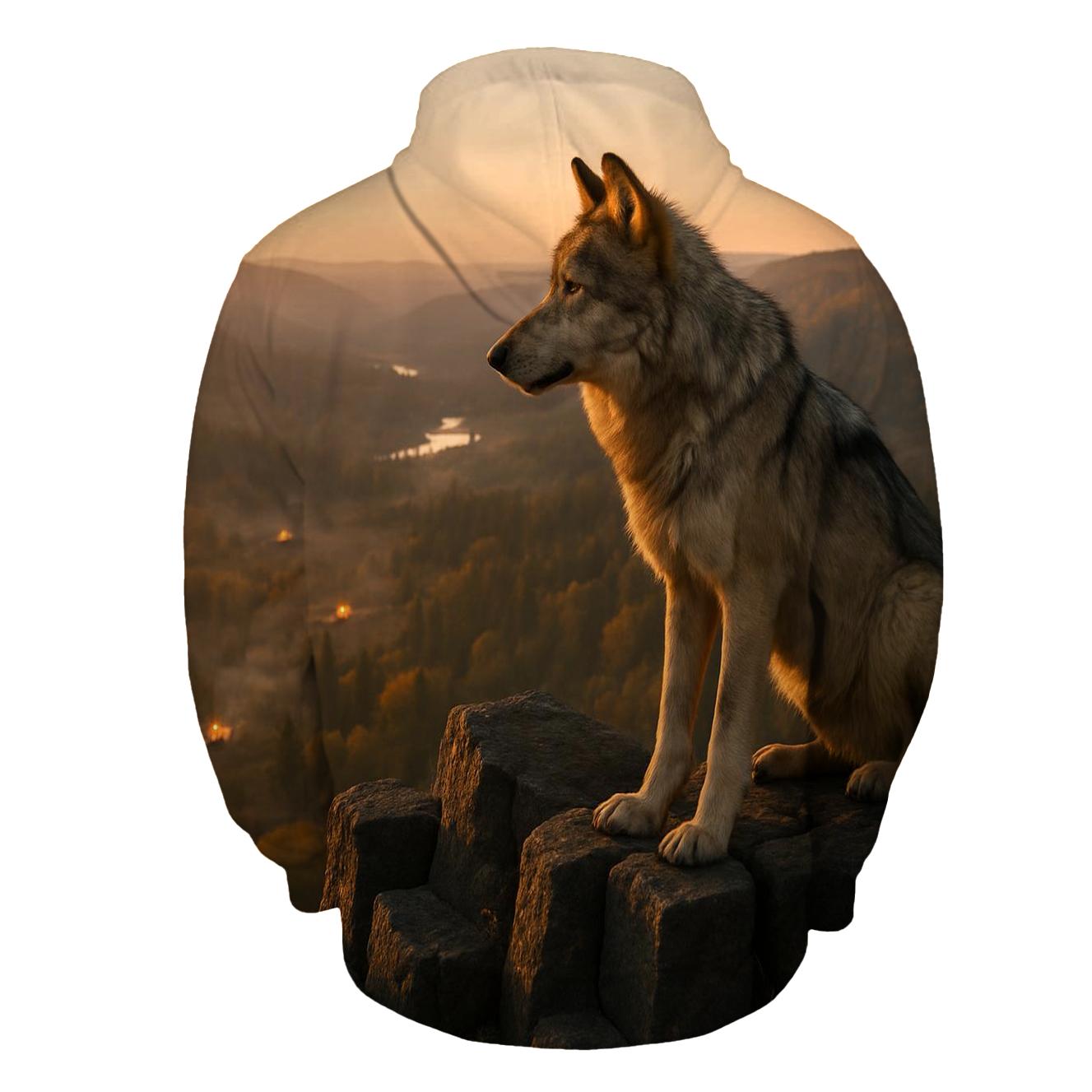 Cultural Watcher At Sacred Ridge embroidered hoodies