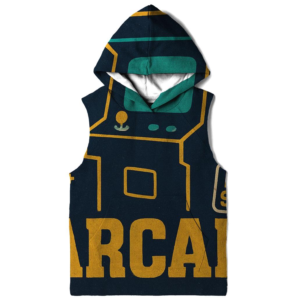 Old School Arcade Night premium hoodies