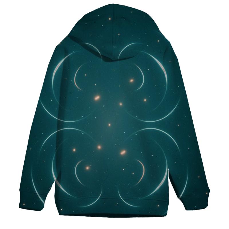 Gravitational-Lens Arc Field hoodies fashion