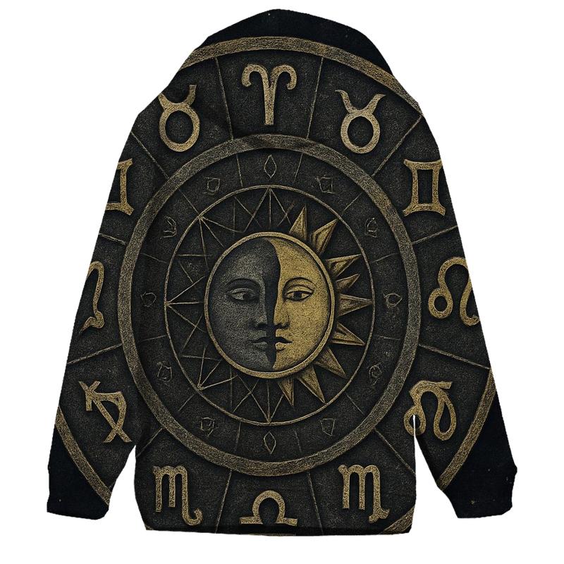 Zodiac Wheel Mandala Circle hoodies fashion