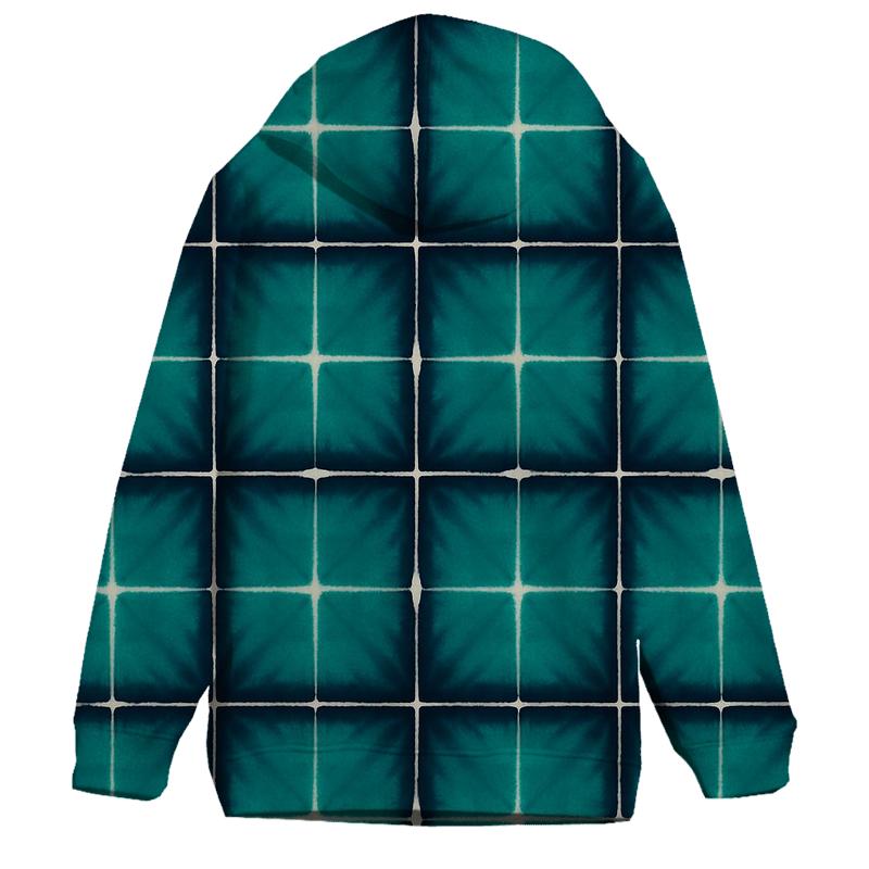 Itajime Checkerboard hoodie trends