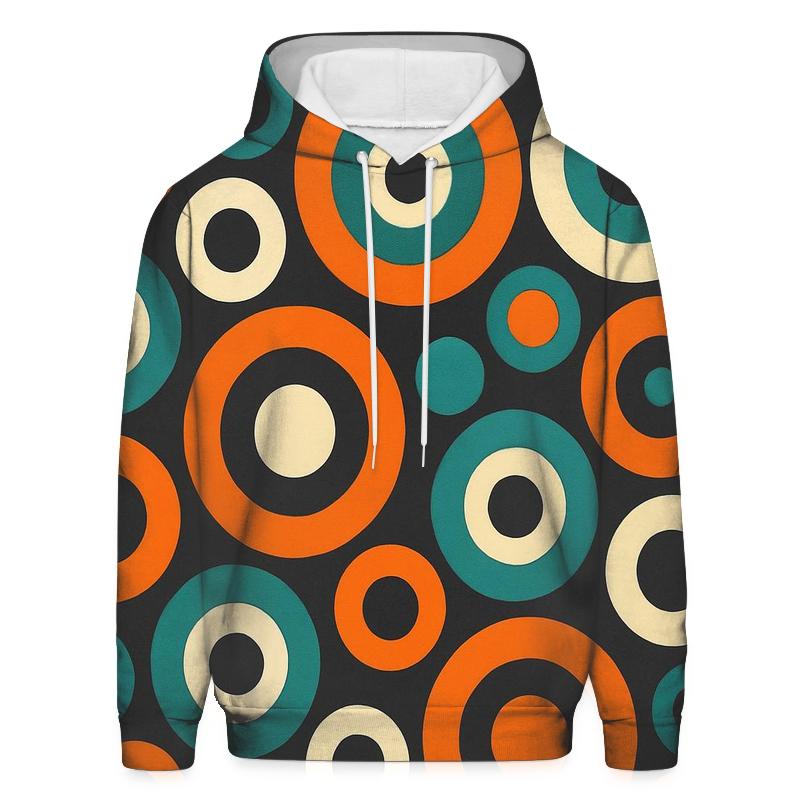 Funk Alley Circles embroidered hoodies