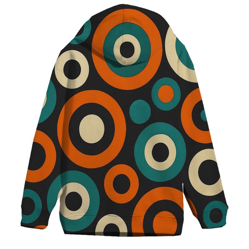 Funk Alley Circles embroidered hoodies