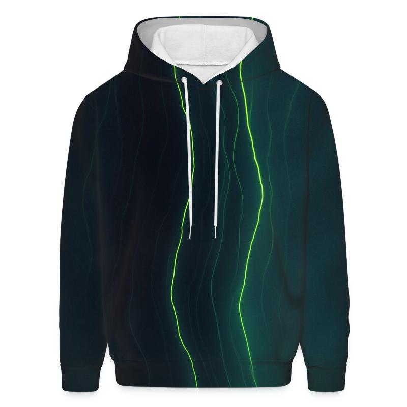 Abyssal Neon Veil heavyweight hoodies