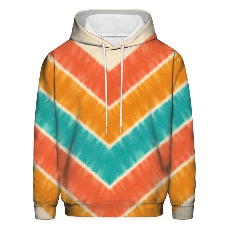 Chevron Accordion Fold lightweight hoodies
