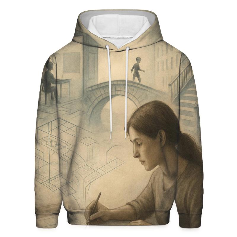 The Quiet Architect designer hoodies