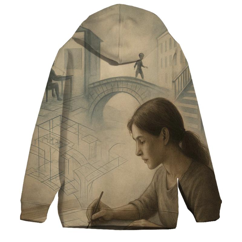 The Quiet Architect designer hoodies