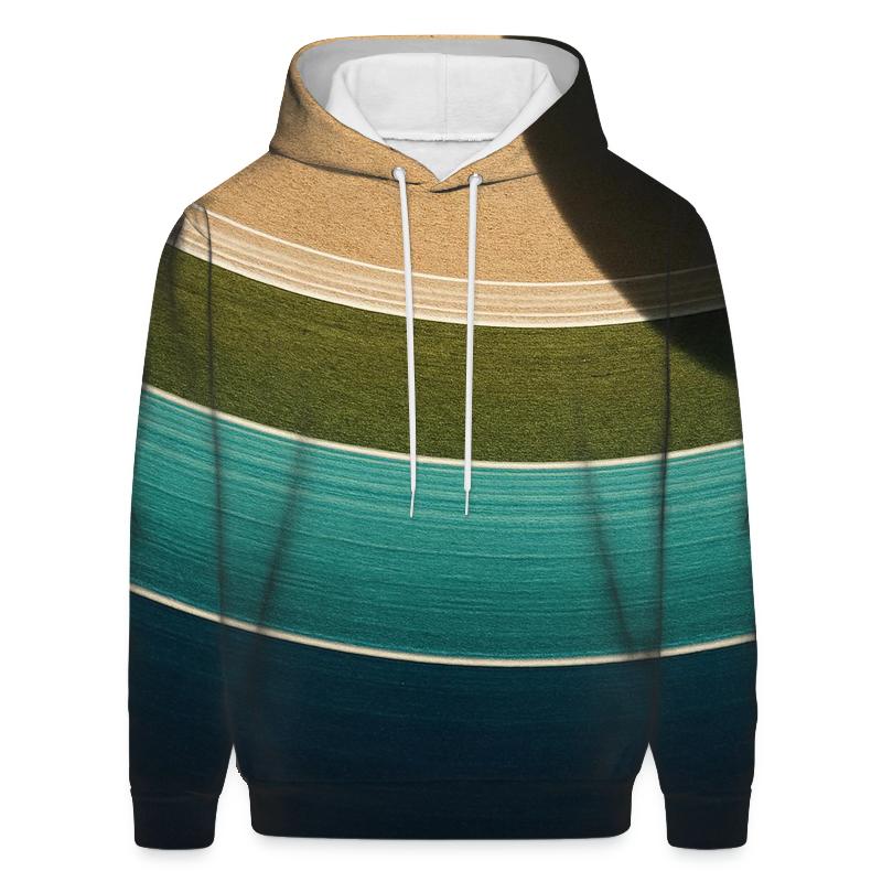 Ring-Plane Horizon zip-up hoodies