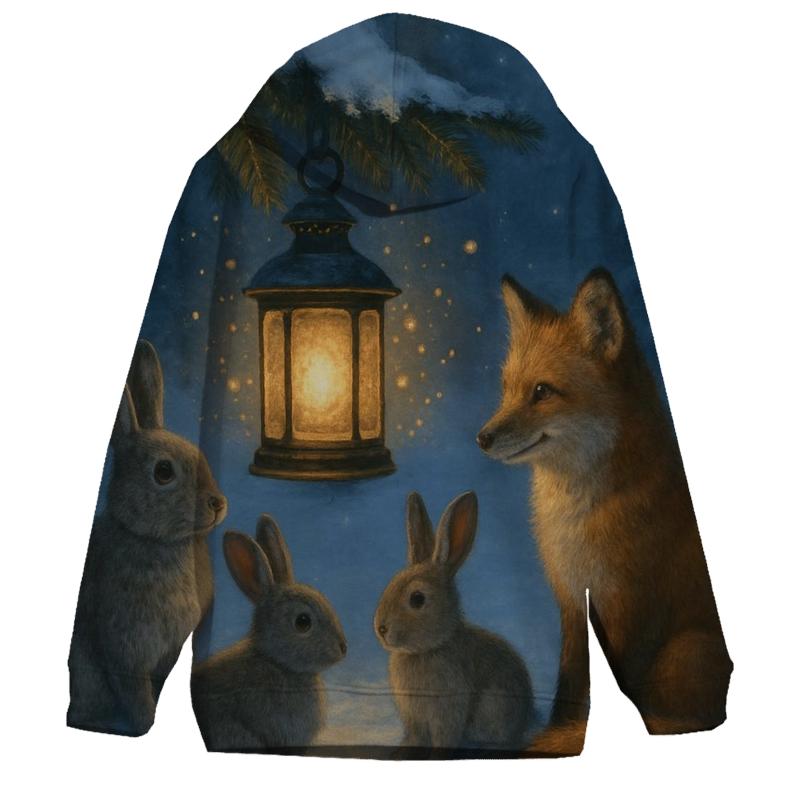 Forest Lantern Gathering pullover hoodies
