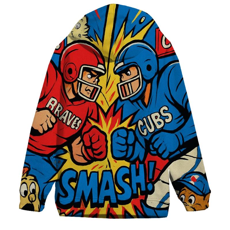 Comic Book Grandstand Brawl designer hoodies