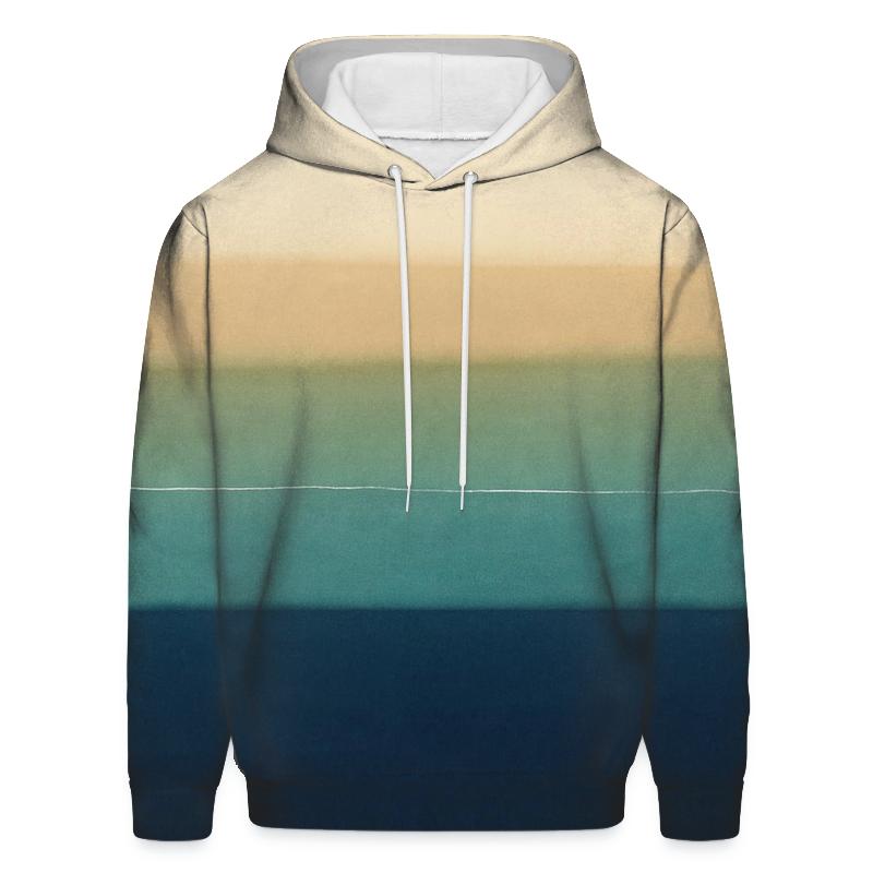 Horizon Lagoon Stripes graphic hoodies