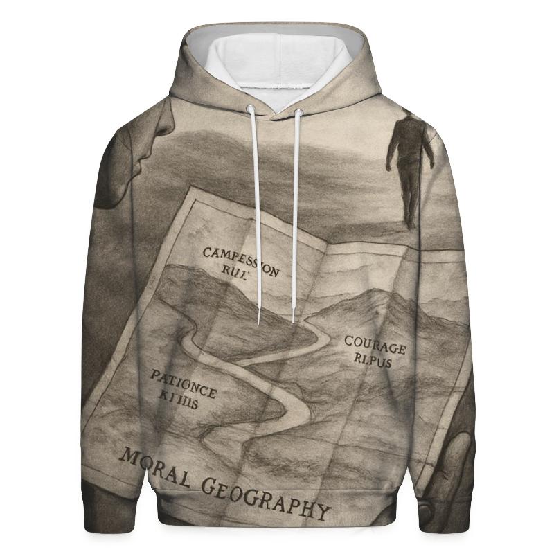 The Silent Map hoodie designs