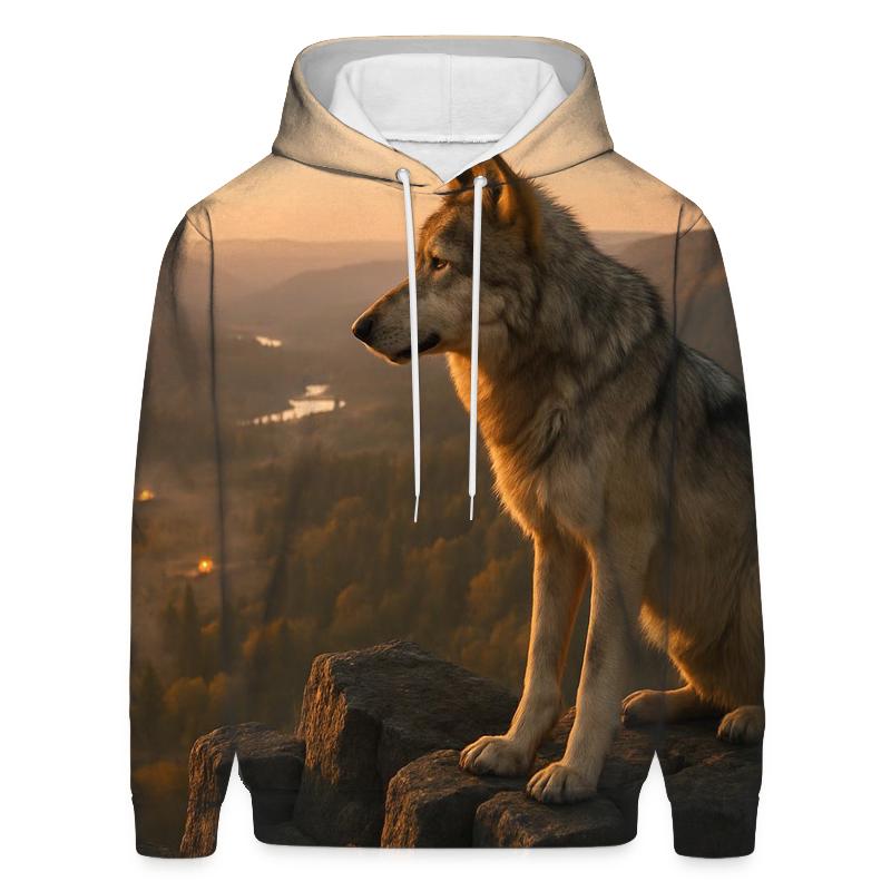 Cultural Watcher At Sacred Ridge premium hoodies