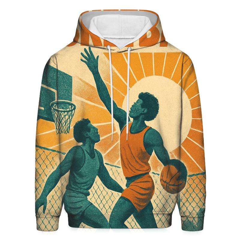 Street Ball Retro premium hoodies