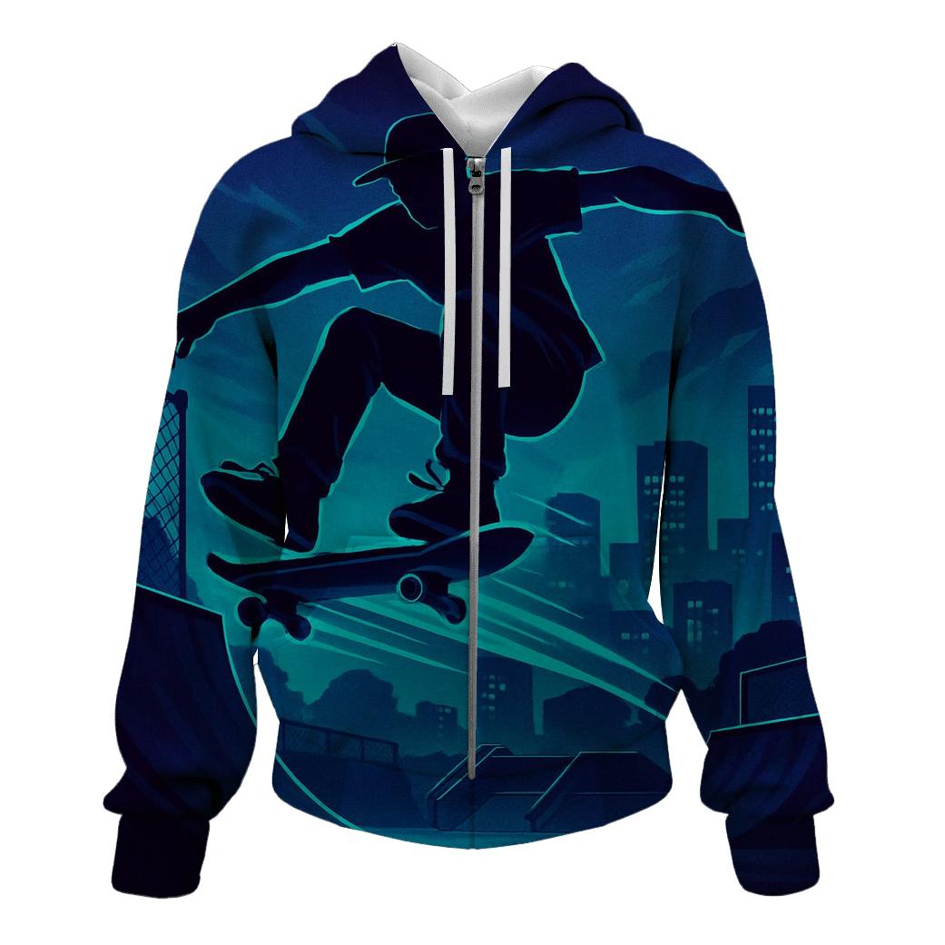 Night Skate Park hoodies fashion
