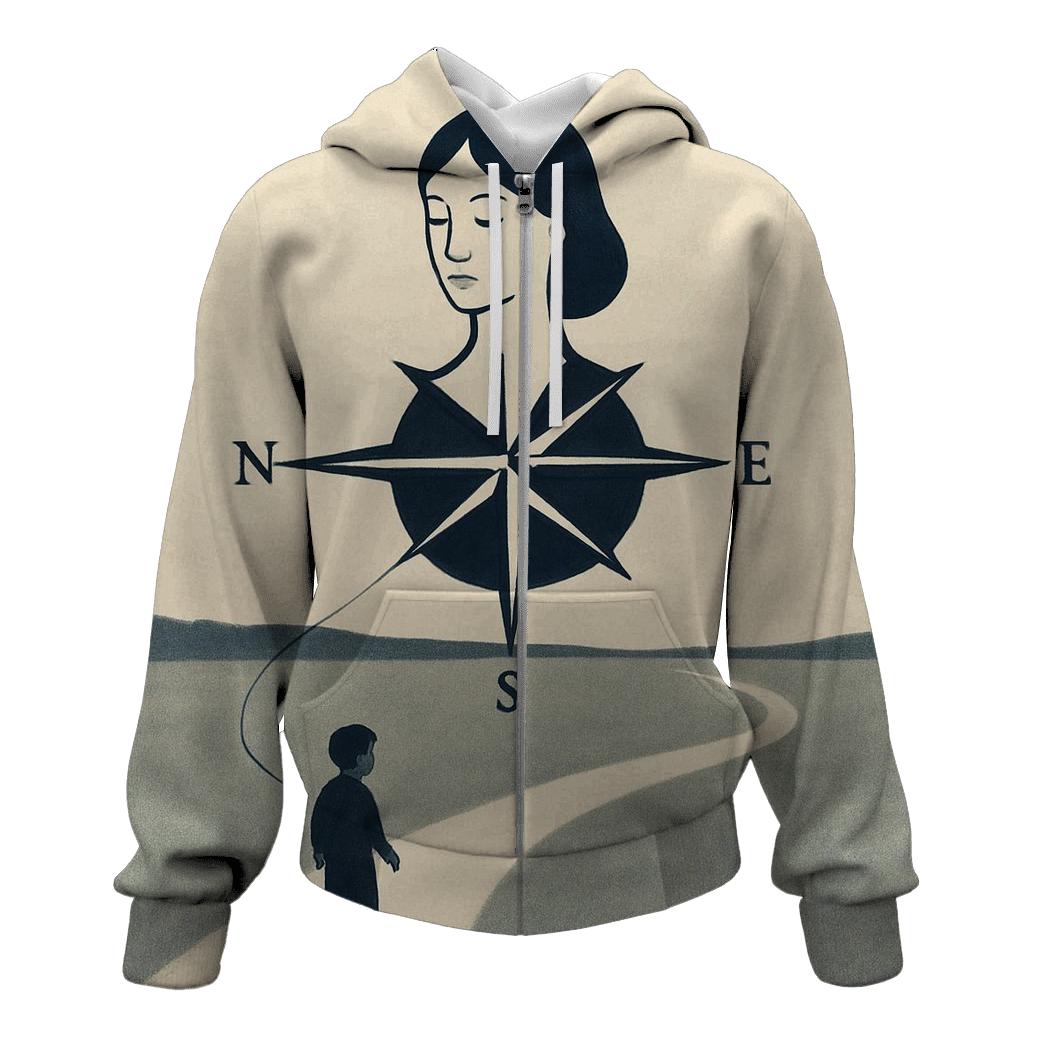 The Quiet Compass hoodies fashion