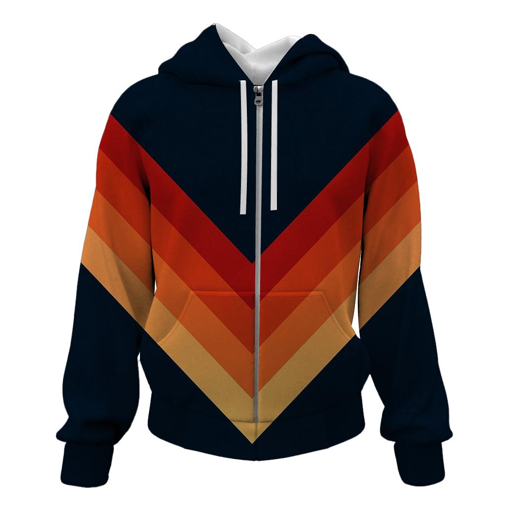 Sunbeam Chevron hoodie styles