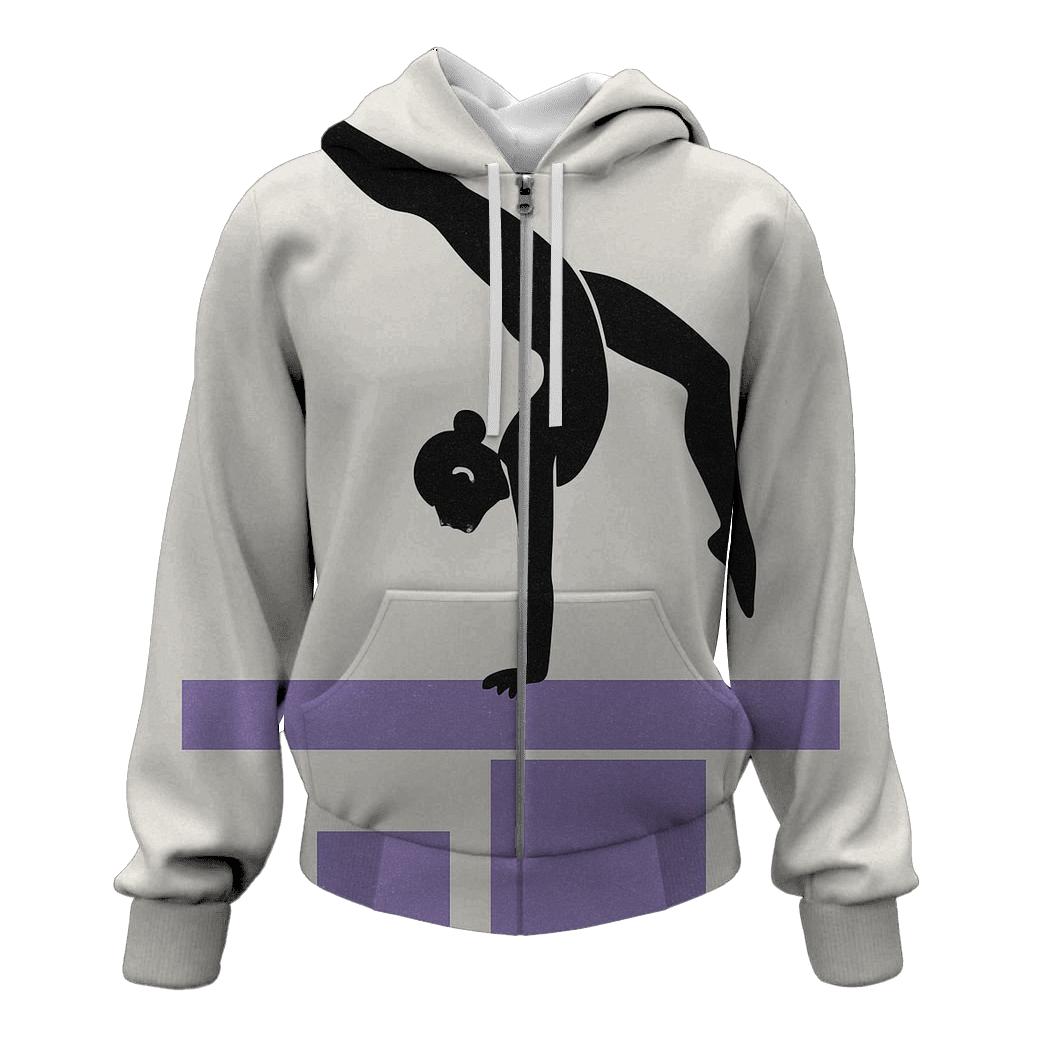 Gymnastics Geometry pullover hoodies