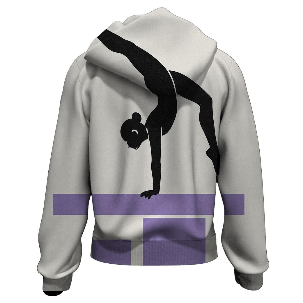 Gymnastics Geometry pullover hoodies