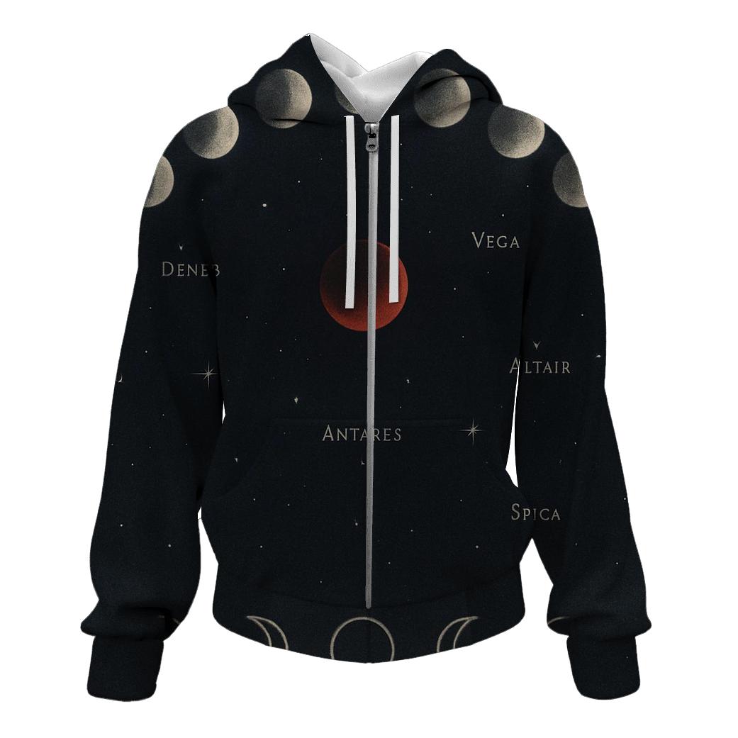 Lunar Eclipse Shadow Study hoodie designs