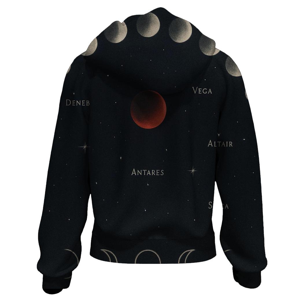 Lunar Eclipse Shadow Study hoodie designs