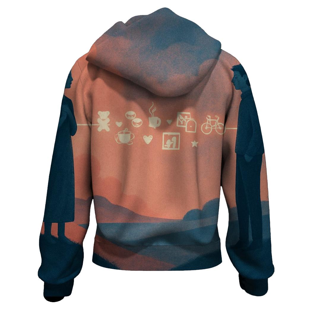 A Thread Between Horizons pullover hoodies
