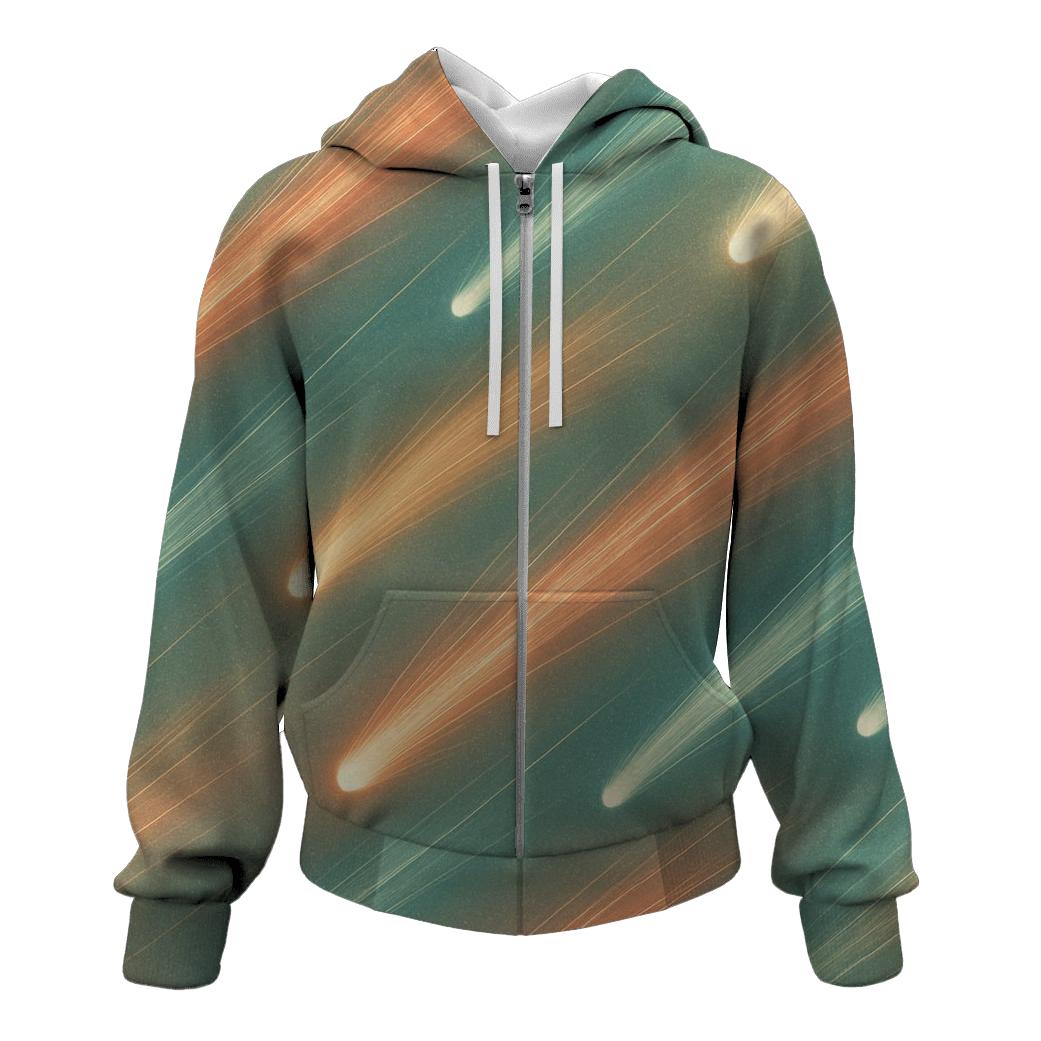 Comet Fan Overprint hoodies fashion
