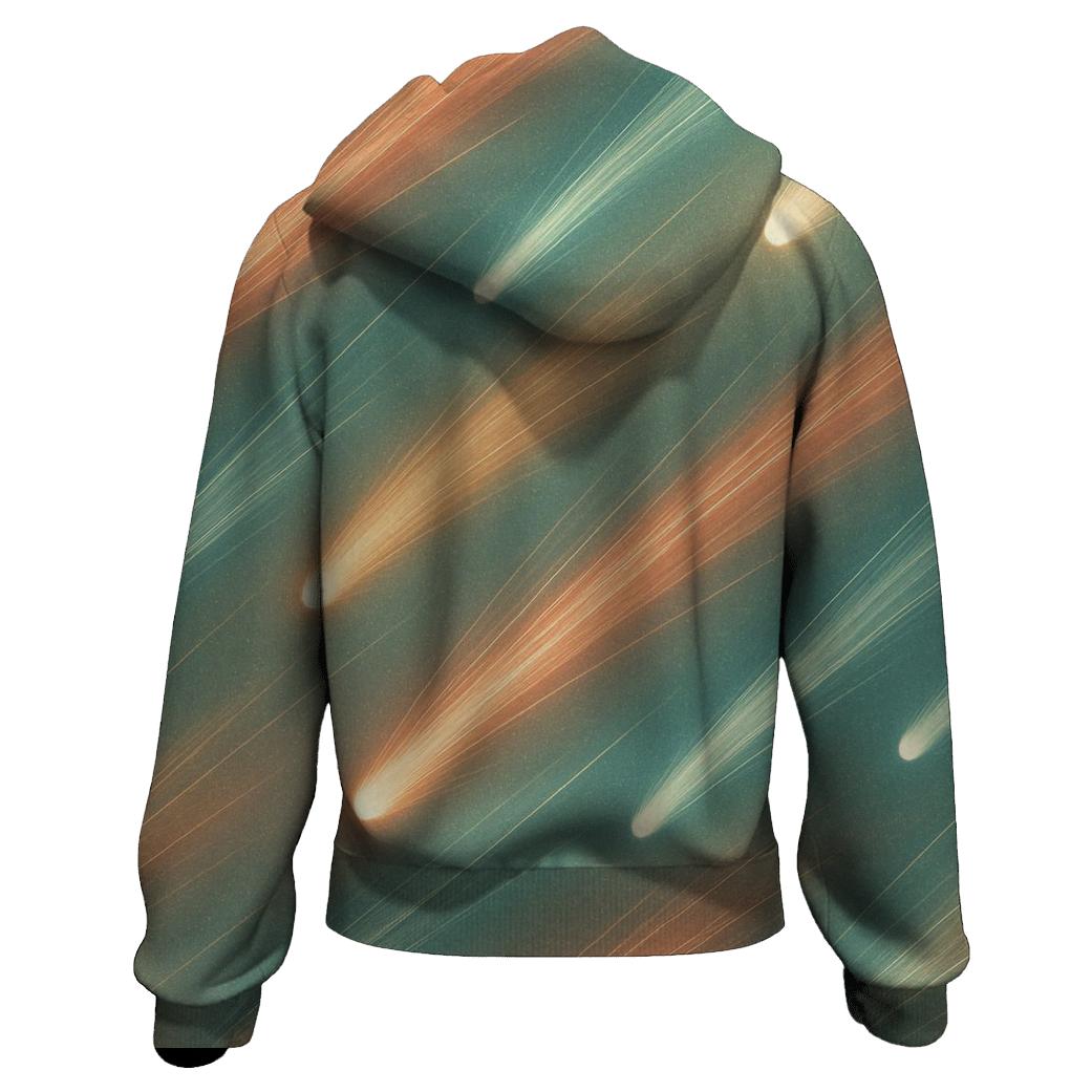 Comet Fan Overprint hoodies fashion