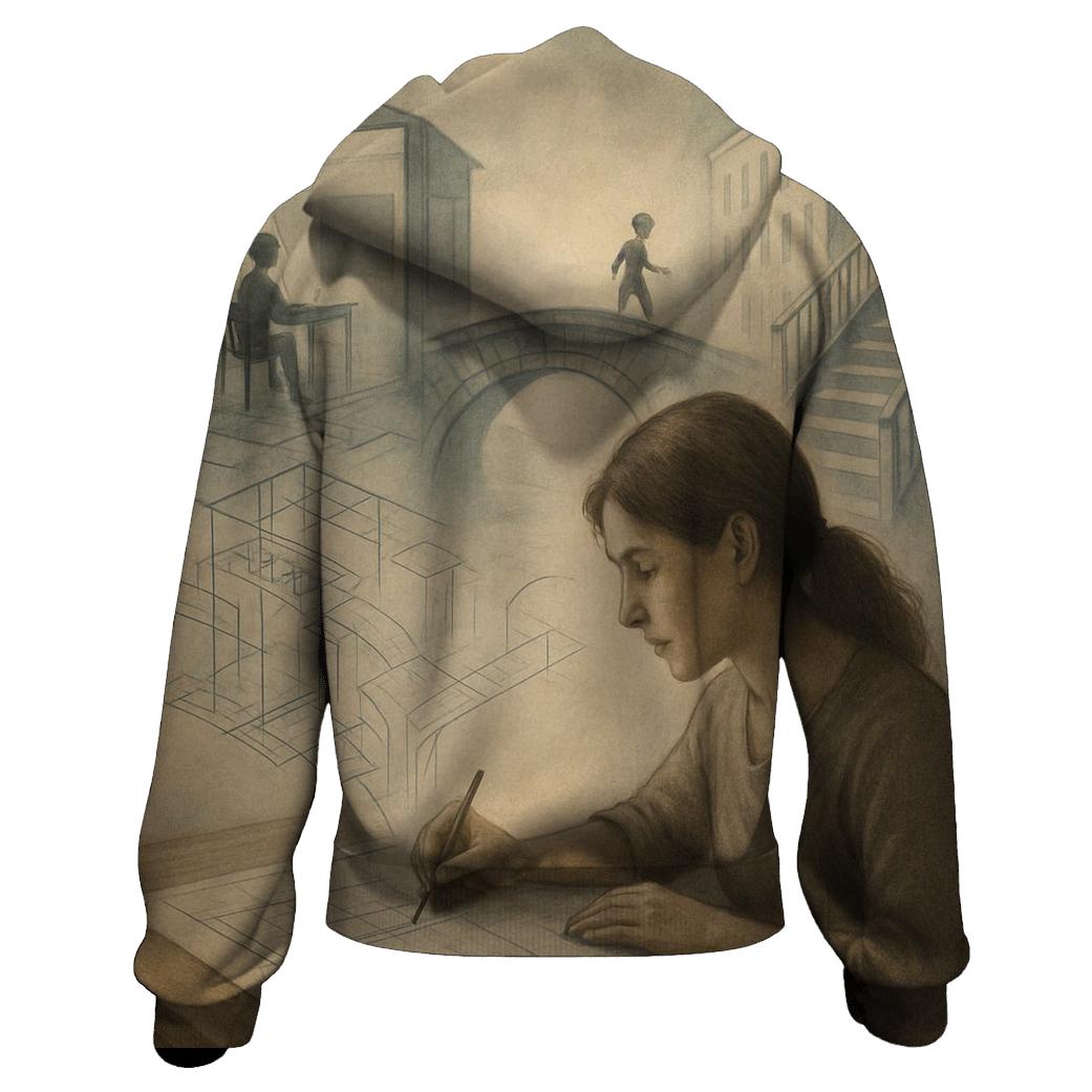The Quiet Architect designer hoodies