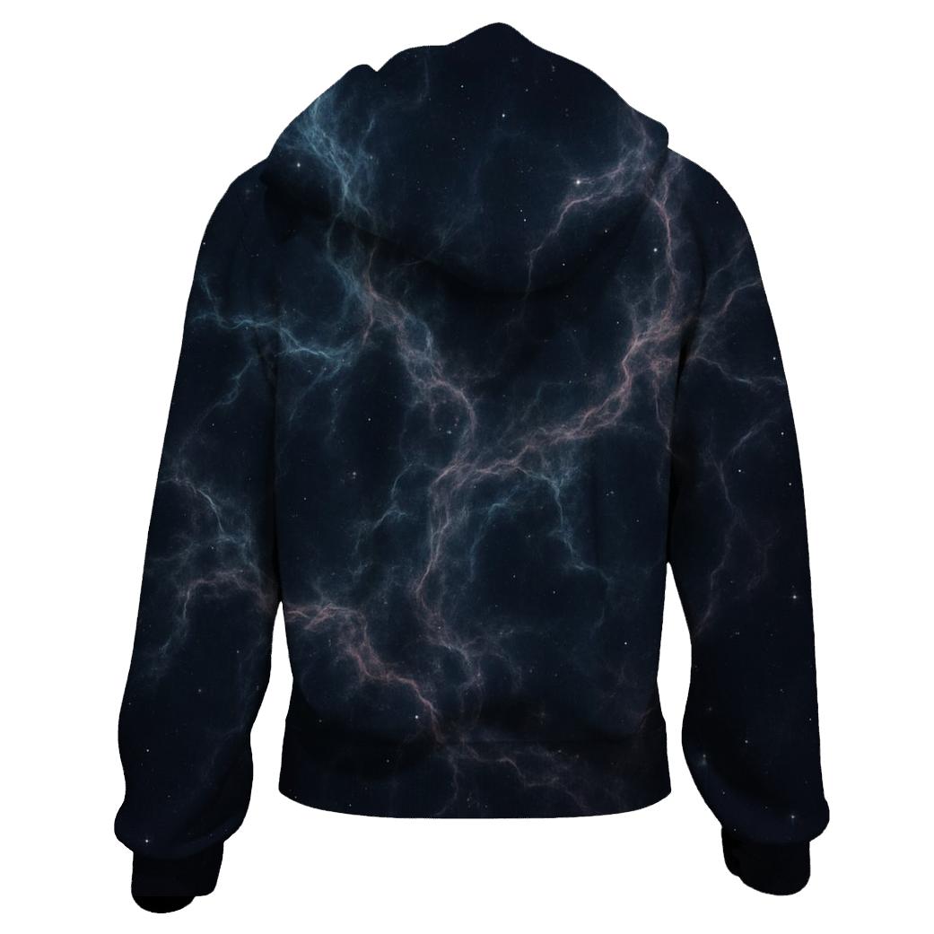 Nebula Filament Bouquet heavyweight hoodies