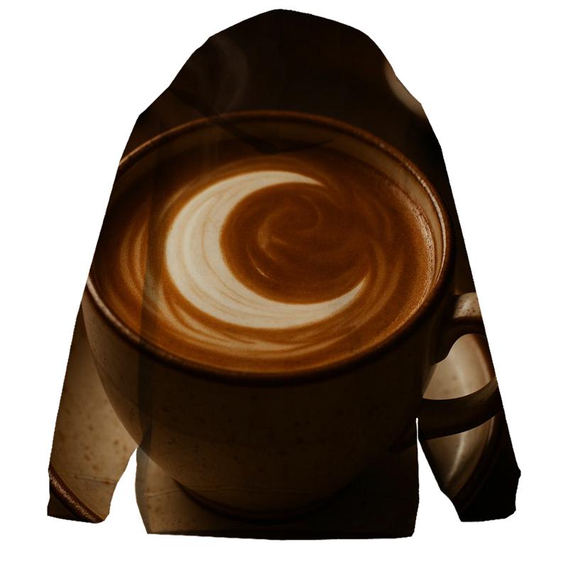 Latte Moon Swirl heavyweight hoodies