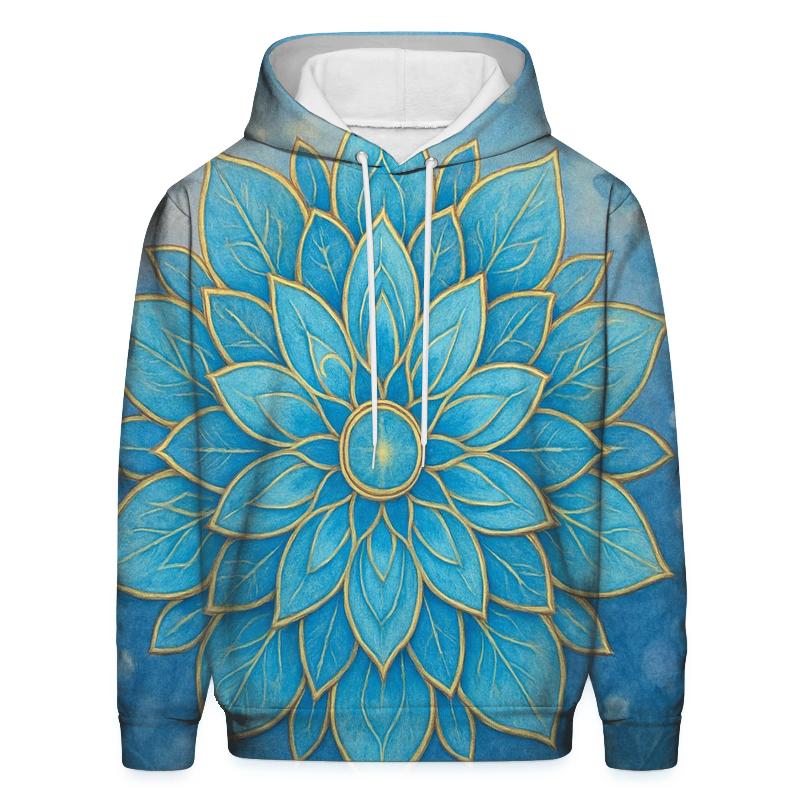 Luminous Mandala Garden hoodie designs
