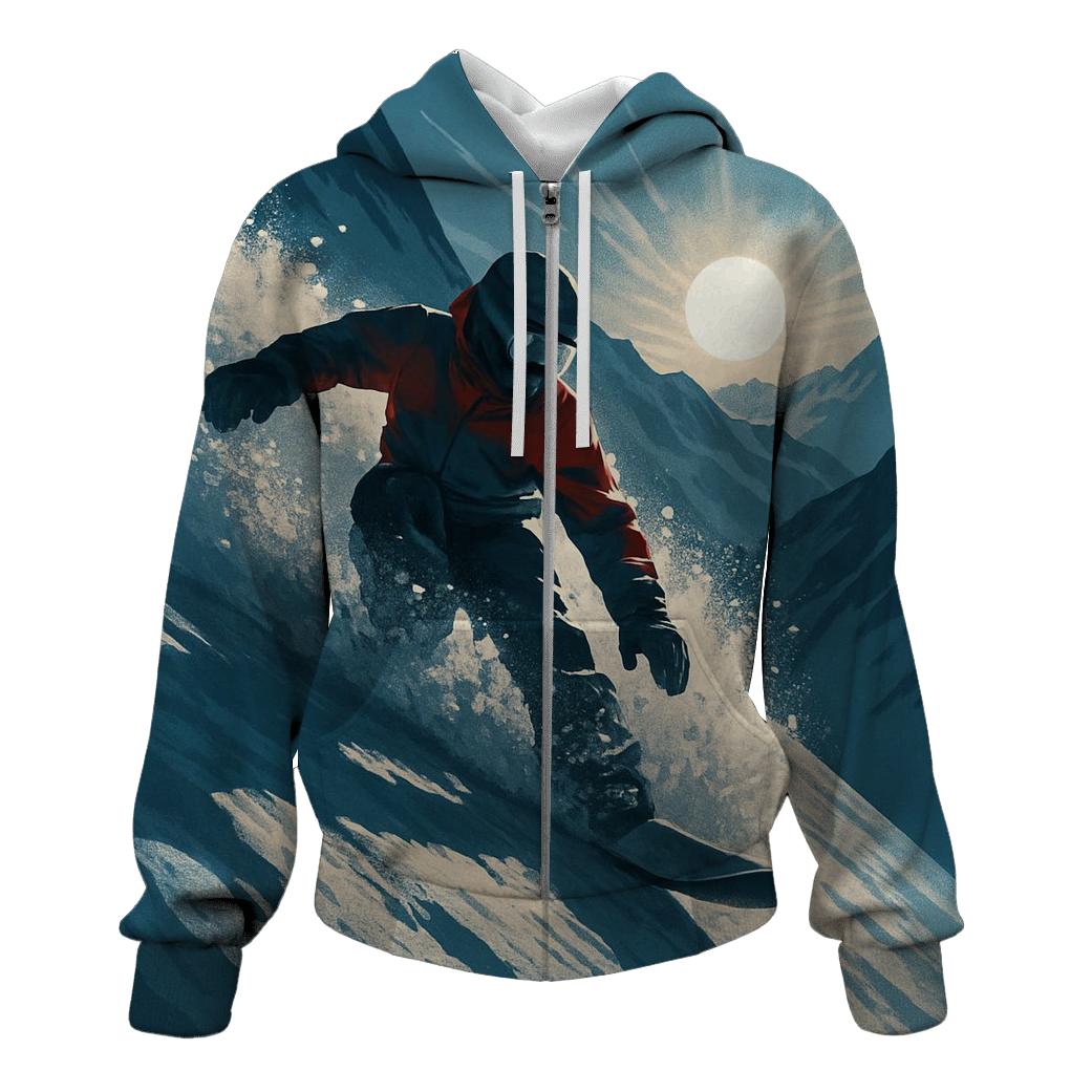Alpine Snow Rush hoodie trends