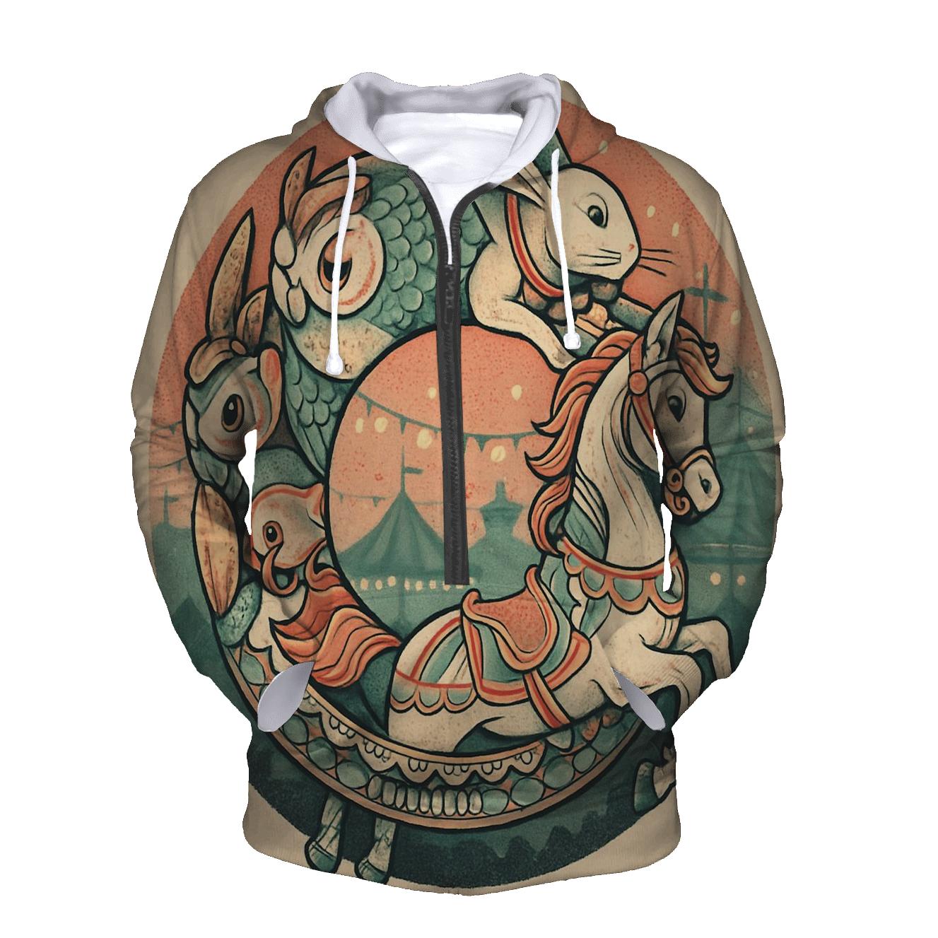 Childhood Memory Ouroboros Carousel hoodie styles