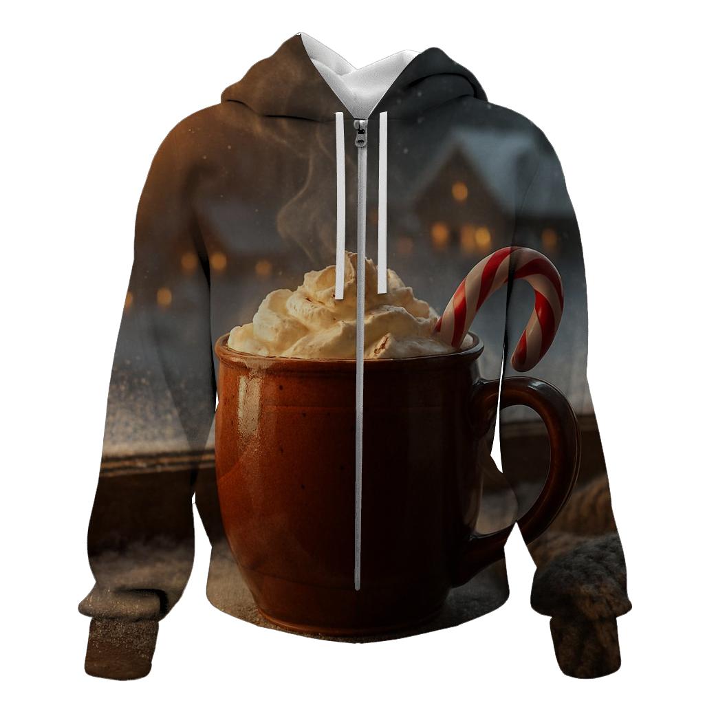 Cocoa By The Window graphic hoodies