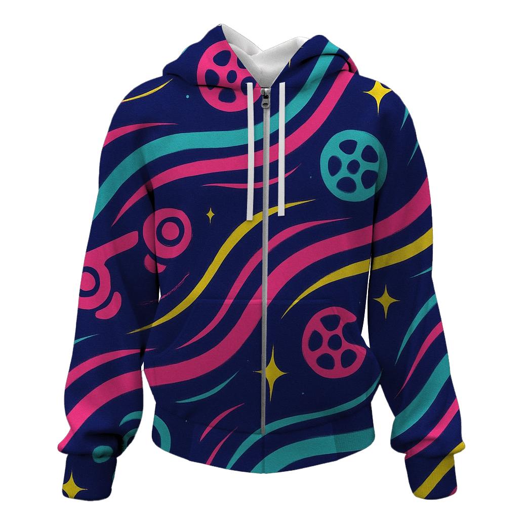 Cosmic Roller Rink hoodies fashion