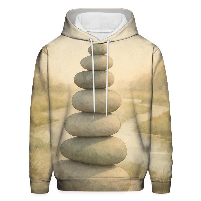 Path Of Quiet Stones embroidered hoodies