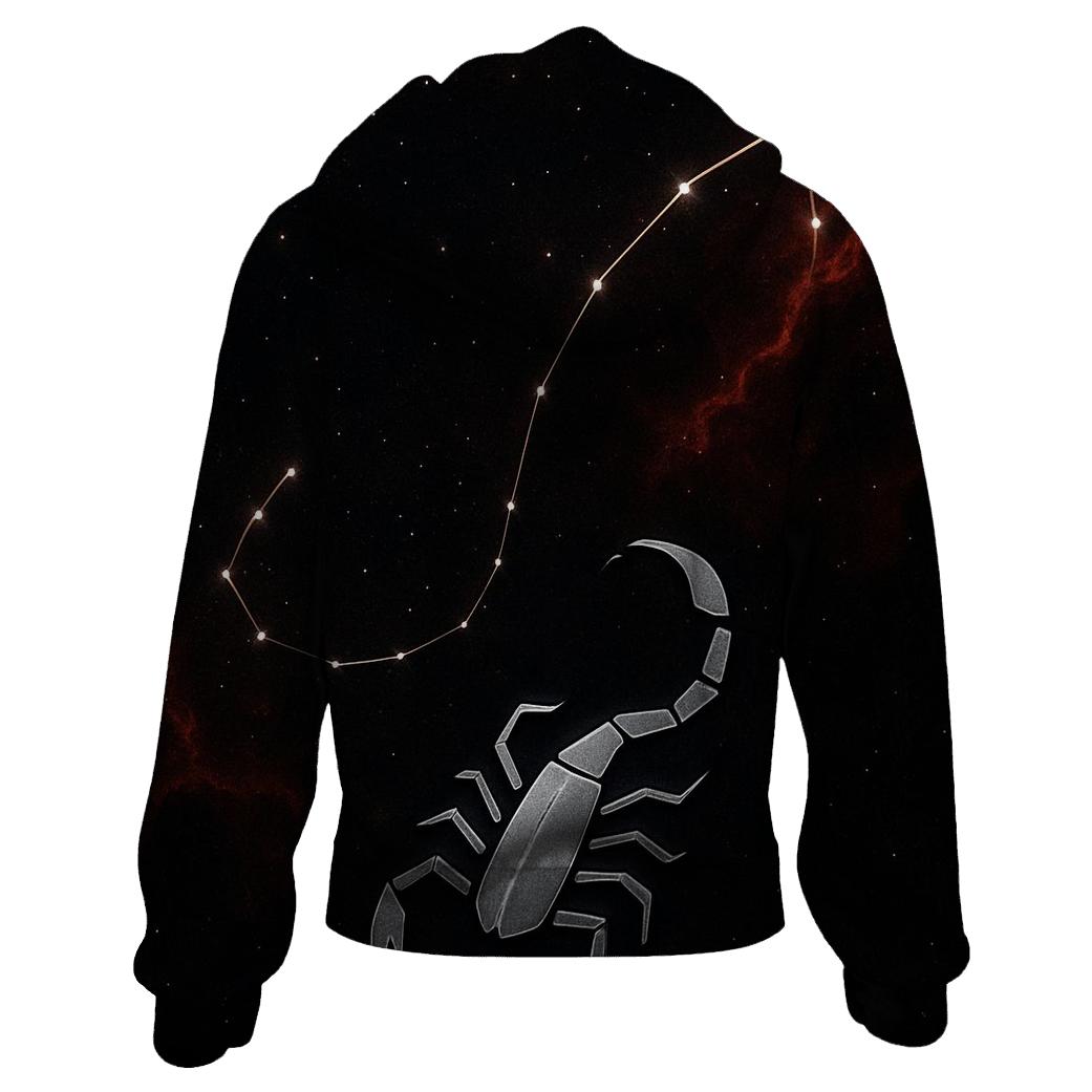 Scorpio Galactic Scorpion Design designer hoodies