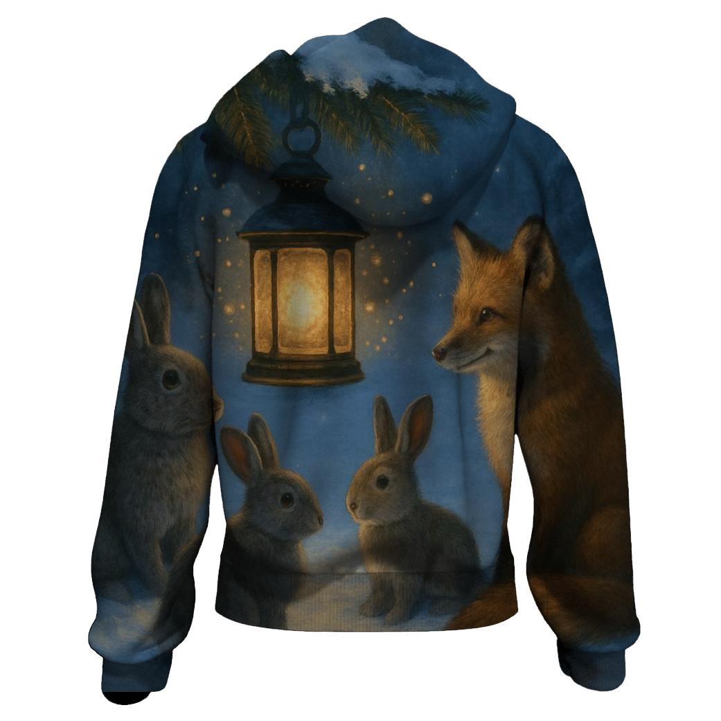 Forest Lantern Gathering heavyweight hoodies
