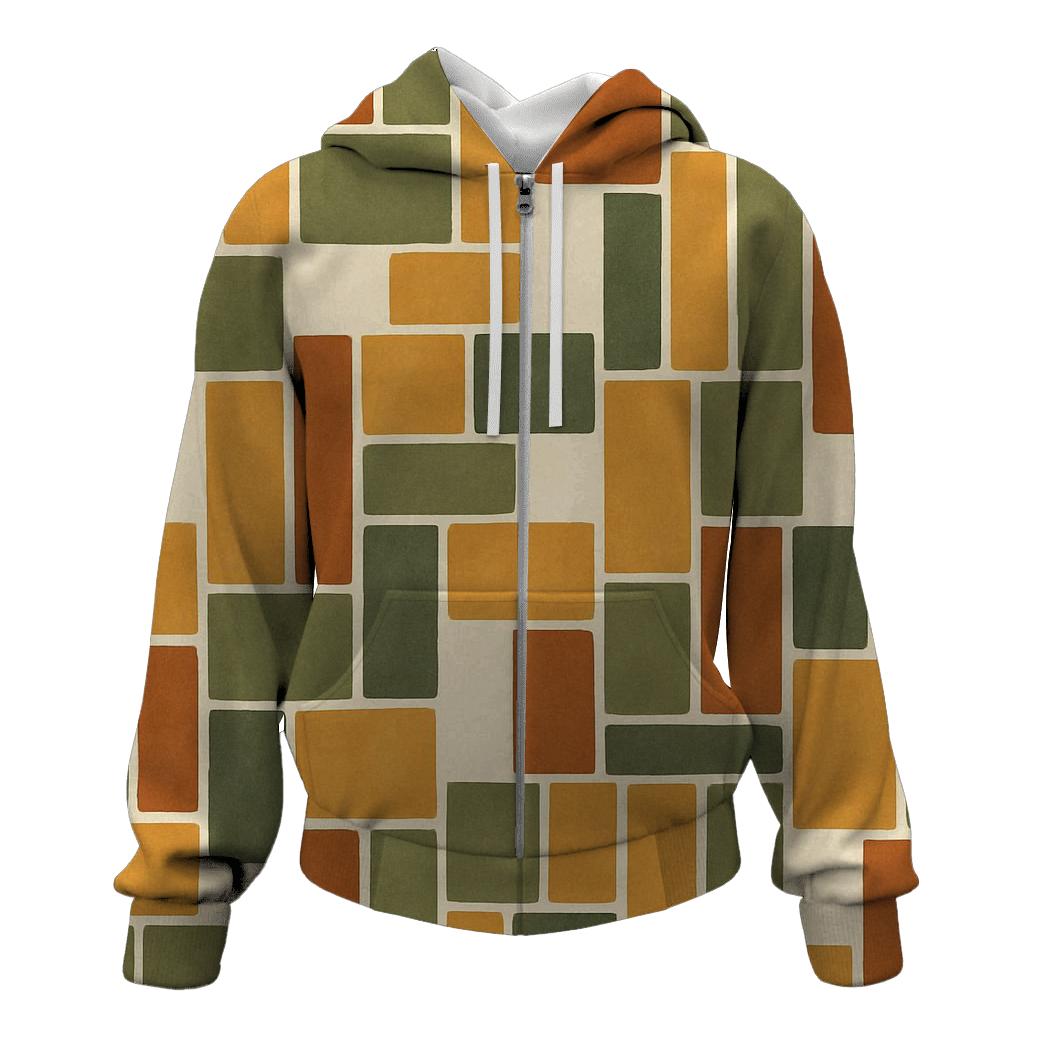 Earth House Mosaic designer hoodies