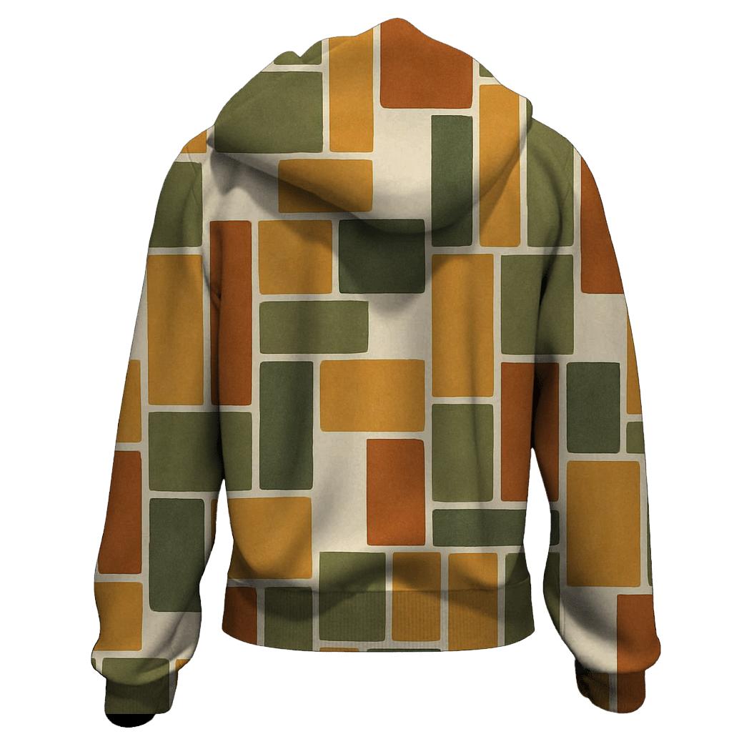 Earth House Mosaic designer hoodies