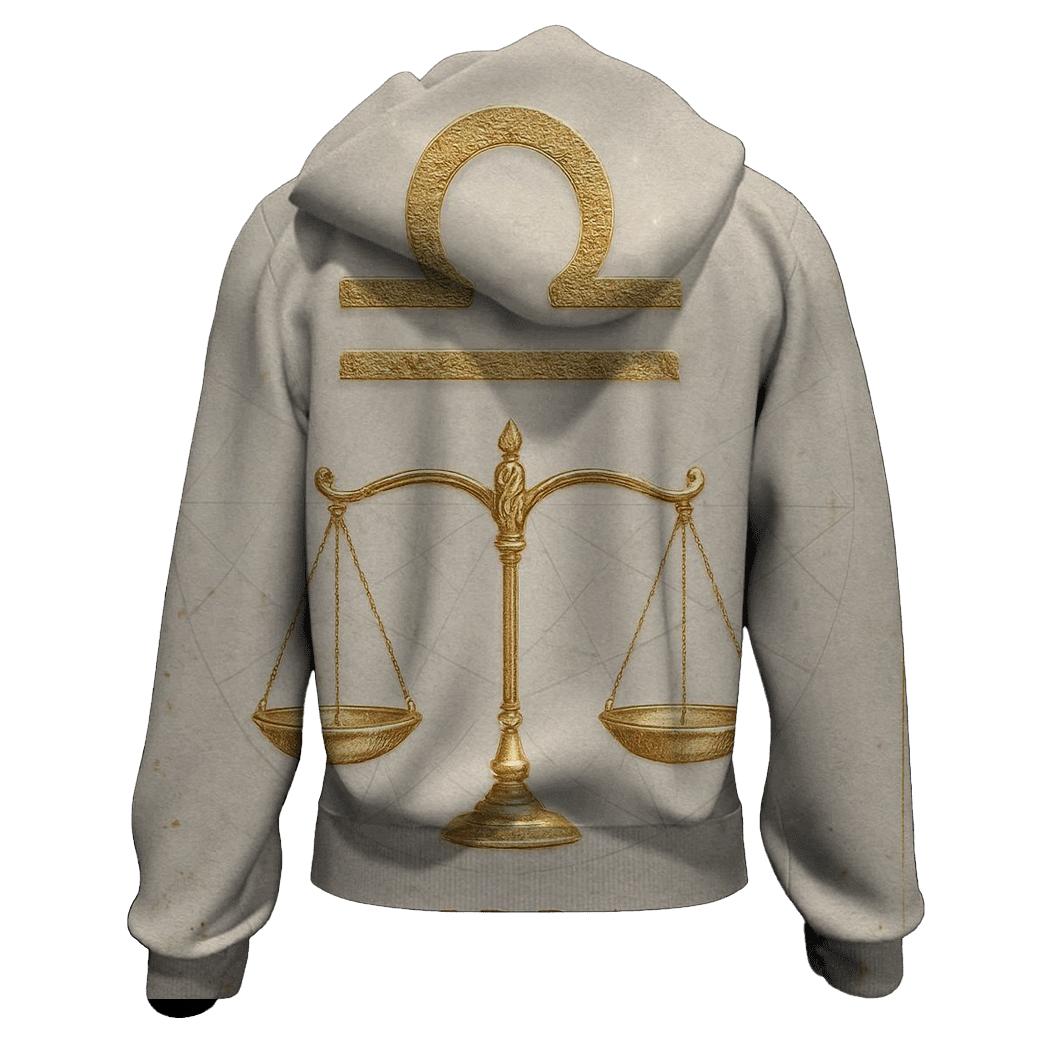 Libra Scales Balance Symbol hoodie designs