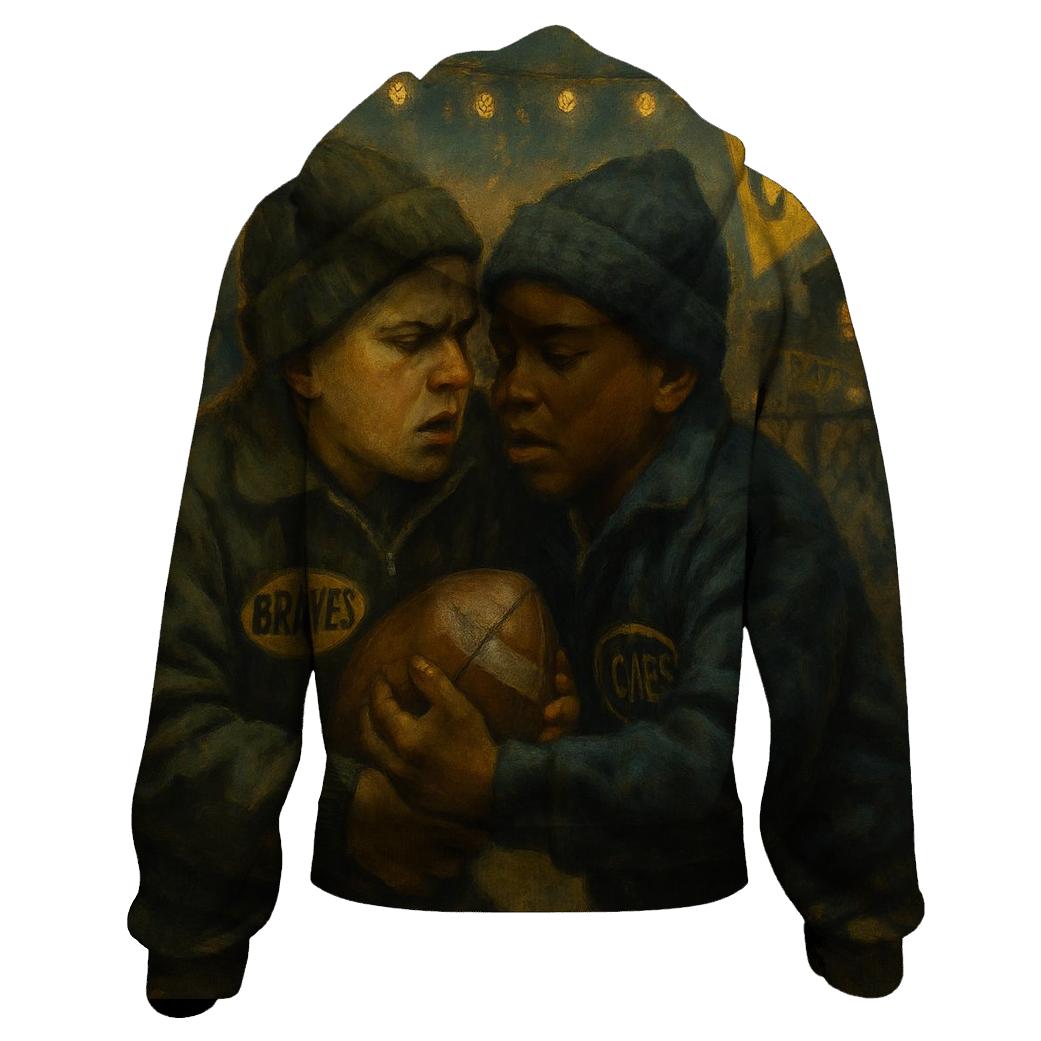 Backlot Showdown Under Lanterns printed hoodies