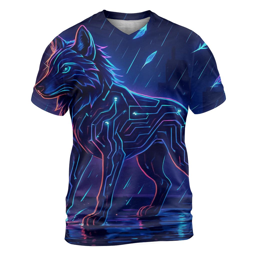 Circuit Alpha unique graphic print tees