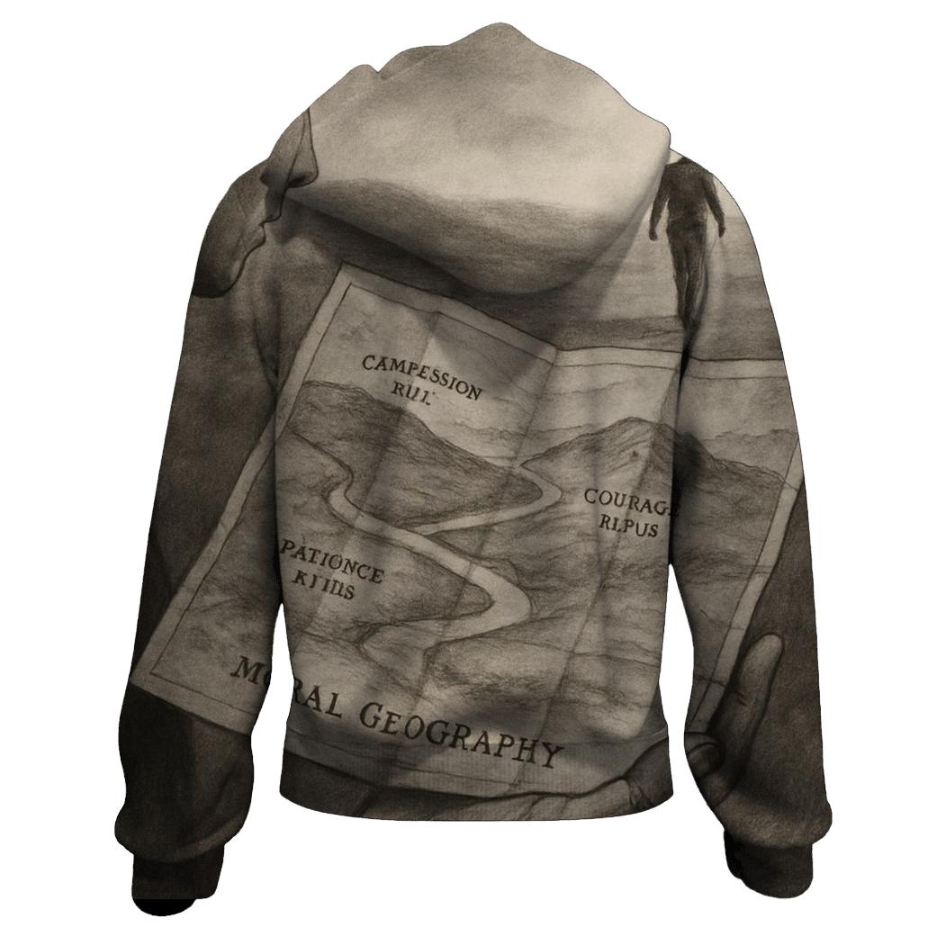The Silent Map pullover hoodies