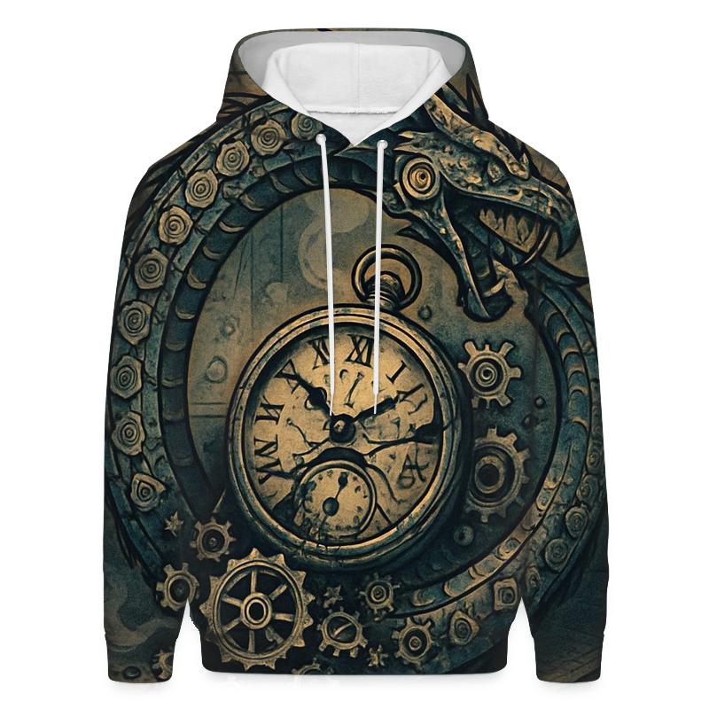 Clockwork Ouroboros Sentinel premium hoodies