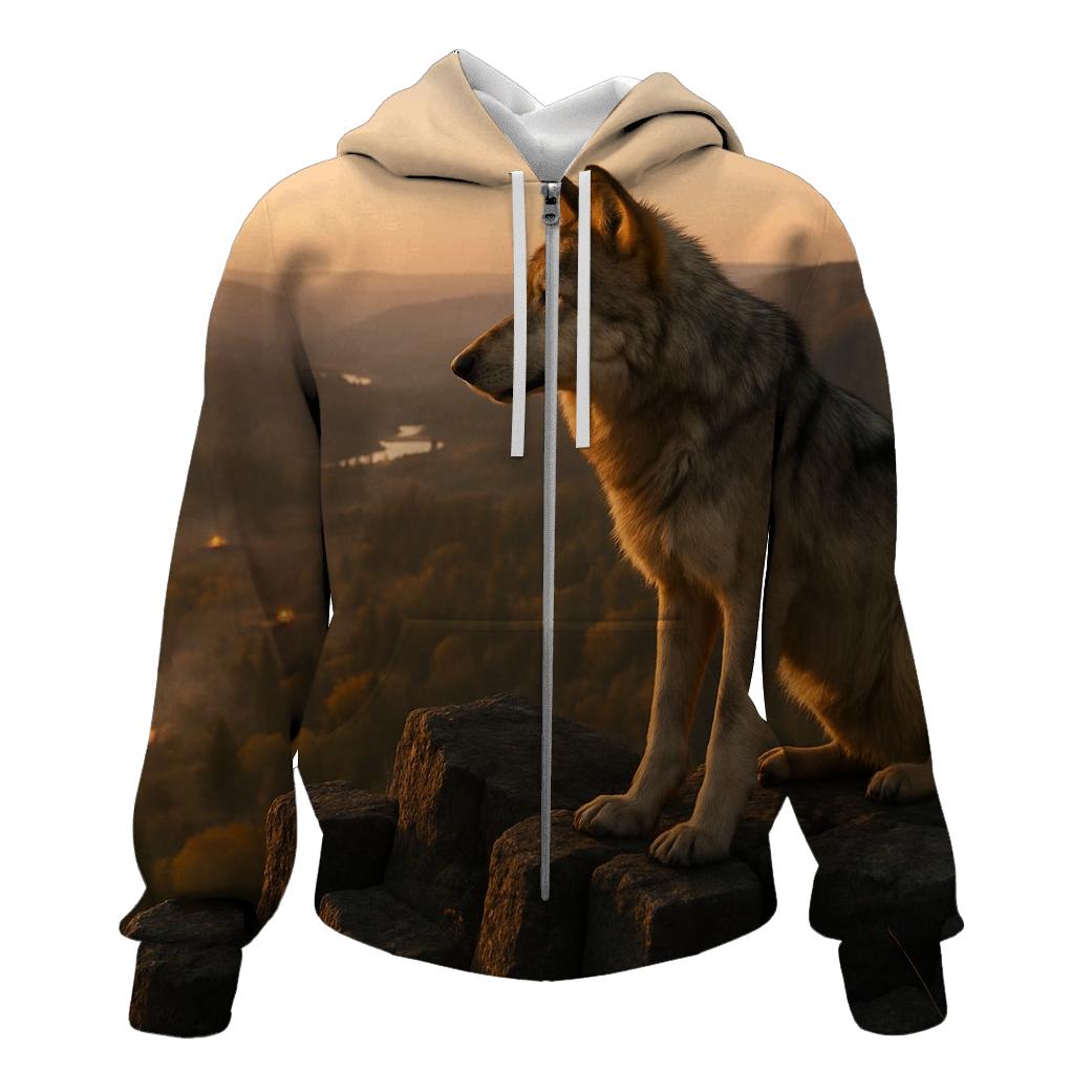 Cultural Watcher At Sacred Ridge embroidered hoodies