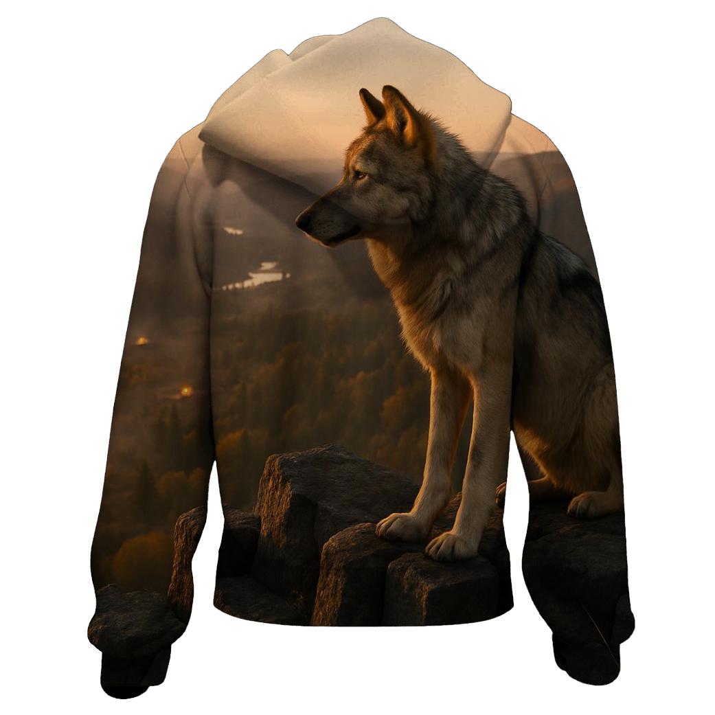 Cultural Watcher At Sacred Ridge embroidered hoodies