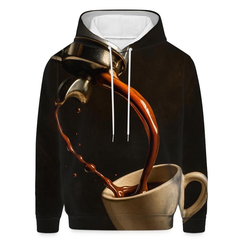Espresso Shot Arc graphic hoodies
