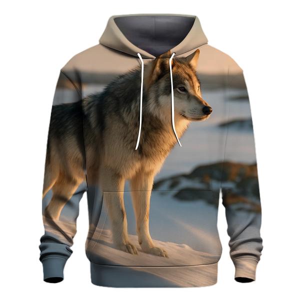 Alpha Surveying The Tundra printed hoodies